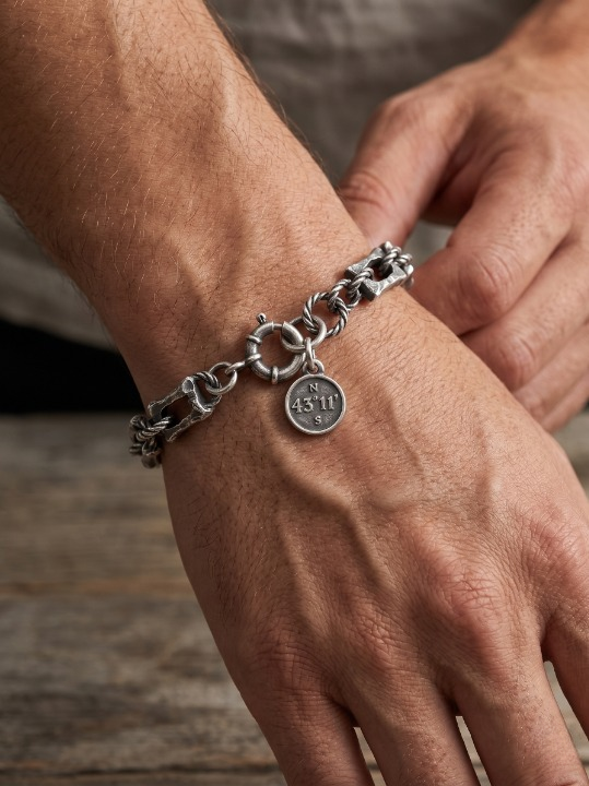 BONES CHAIN - BRACCIALE VINTAGE UNISEX