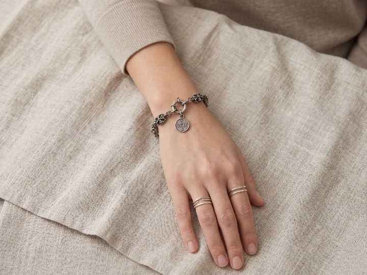 FLAKES CHAIN - BRACCIALE VINTAGE UNISEX