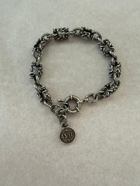 GRAPEWINE CHAIN- BRACCIALE VINTAGE UNISEX