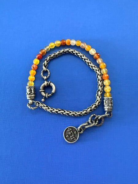 STONE ABSINTHE - BRACCIALE PIETRE UNISEX